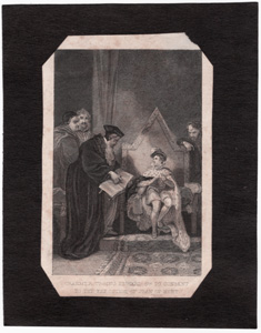 Cranmer urging Edward the 6th to consent to the execution of Joan of Kent